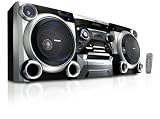 Electronics : Philips FWM377 3-CD Changer/MP3/WMA/Cassette /FM/MW Radio 240W Mini Hi-Fi System