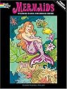 Mermaids Stained Glass Coloring Book (Dover Pictoral Archive)