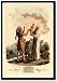 Framed Art Poster 20x30, Costume of the Pagan Irish