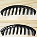 Natural Ox Horn Comb Fine Wide Tooth