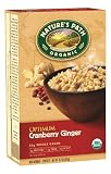 Nature's Path Organic Instant Hot Oatmeal, Cranberry & Ginger, Optimum Zen, 8-Count Boxes (Pack of 6)