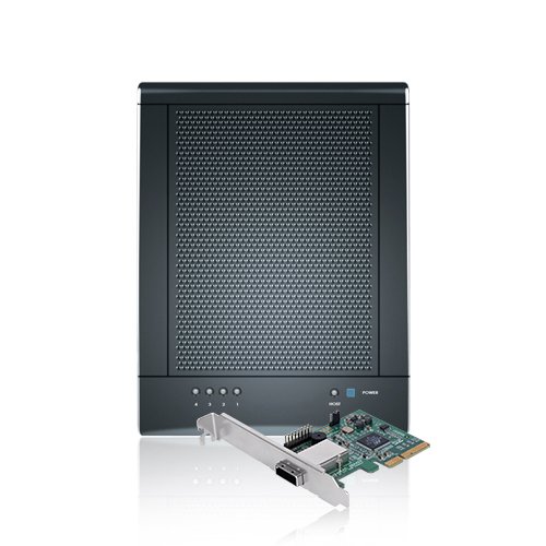 TowerRAID TR4X-BHA - 4 Bay SAS / SATA RAID 5 Storage Enclosure (Black) On Sale