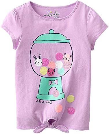 Evacindy Jumping Beans Gumball Tie-front Tee (4T)