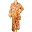 Orange Florals Elegant French Provence Pajamas by Couleur Nature
