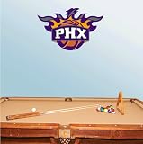 Phoenix Suns Basketball Wall Decal 25" x 16"