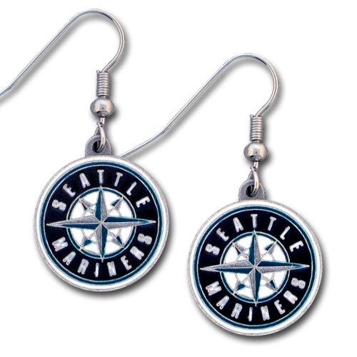 MLB Dangle Earrings - Seattle Mariners