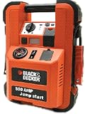 Black & Decker 500 Amp Low-Profile Jump Starter with Inflator