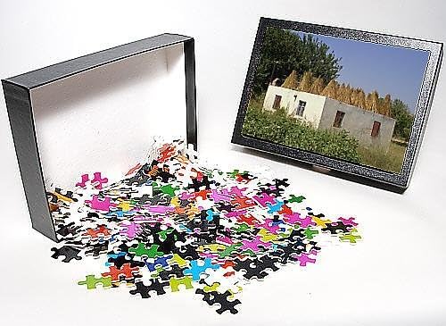 Photo Jigsaw Puzzle of Rooftop used to dry cereal crops, for fodder, Anatolia, Turkey, Asia Minor,