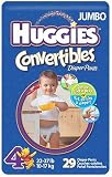 Huggies Convertibles Diaper-Pants Step 4, Jumbo Pack, 29 Diaper-Pants