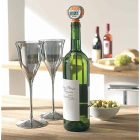 Salter 505Orsscr Gourmet Electronic Wine Thermometer With Silicone Grips