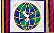 World Peace Flag - 3 foot by 5 foot Polyester (NEW)