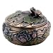 Frog Sitting On Lily Decoration Art Nouveau Design Jewelry Box