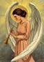 Angel Playing the Trumpet (Holiday Greeting Cards)
