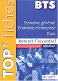 Economie g�n�rale, �conomie d'entreprise, droit BTS