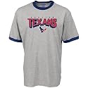 Reebok Houston Texans Ash Comin' Atcha Ringer T-shirt