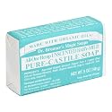 Dr. Bronner's Magic Soaps Pure-Castile Soap, All-One Unscented Baby-Mild, 5-Ounce Bars (Pack of 6)