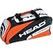 Head Flexpoint Radical Tennis Bag (Black/Orange)