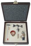 Ruda Overseas 382 Wine Set x 4 Wood Box
