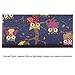 Kamor 15 15.4 inch MacBook Pro Canvas Fabric Laptop Sleeve With Extra MacBook Charger case Bohemian Style (Owl Blue) Case Cover Shell Superior Protection Laptop Sleeve Case Bag