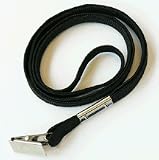 Sporting Goods : Flat Woven Lanyard, Black