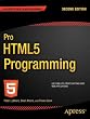 Pro HTML5 Programming (Professional Apress) Image of Pro HTML5 Programming (Professional Apress)