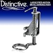 Distinctive Large Metal Darning Free Motion Sewing Machine Presser Foot - Fits All Low Shank Singer, Brother, Babylock, Viking (Husky Series), Euro-Pro, Janome, Kenmore, White, Juki, Bernina (Bernette Series), New Home, Simplicity, Elna and More!