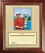 Pro Tour Memorabilia Hale Irwin - Scorecard Series - Model 3024H-24B Golf Framed Photo Print