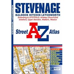 A-Z Stevenage Street Atlas (Street Maps & Atlases)