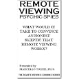 Rv Psychic Spies: What Would It Take to Convince