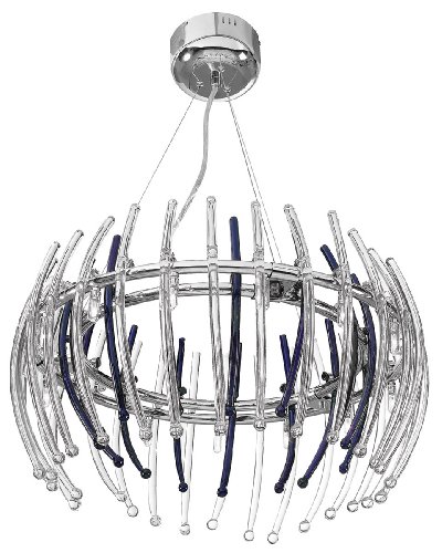 Access Lighting 55521-CH/CLR Perseus - Fifteen Light Crystal Chandelier, Chrome Finish with Clear Glass