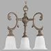 Progress Lighting P4035-40 Van Buren Millstone Three Light Chandlier