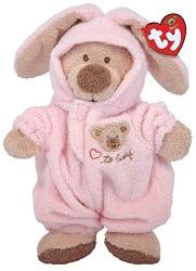 PAJAMA BEAR - 8" pink