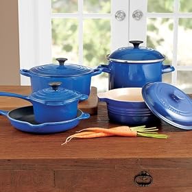 Buy Le Creuset 9-Piece Cookware Set: Cobalt