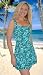 Tiki Tropical Print Swimwear Coverup Sundress