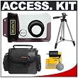 DiCAPac WP-310 Waterproof Underwater Case + Tripod Accessory Kit - for Canon, Nikon, Sony, Kodak, Olympus, Pentax and Fuji Compact Digital Cameras