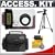 DiCAPac WP-310 Waterproof / Underwater Case with Deluxe Padded Carrying Case + Tripod for Canon, Nikon, Sony, Kodak, Olympus, Pentax and Fuji Compact Digital Cameras