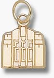 Central Michigan Chippewas Chapel 3/8 Charm - 14KT Gold Jewelry