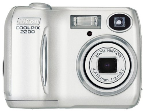 Nikon Coolpix 2200 Digitalkamera (2,0 Megapixel)