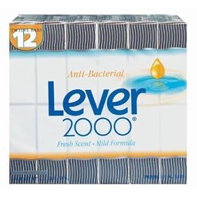 Lever 2000 Moisturizing Bar, Anti-Bacterial - Twelve 4.5oz Bars
