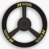 Michigan Wolverines Leather Steering Wheel Cover