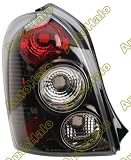 99-02 MAZDA PROTEGE EURO ALTEZZA TAIL LIGHTS - BLACK - 5DR - KS