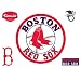 Fathead Boston Red Sox Logo Wall Decal Image
