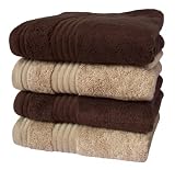 4 tlg. Handtuchset 