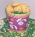 Gourmet Food : Scott's Cakes 2 lb. Almond Macaroon Cookies in a Purple Bunny Pail