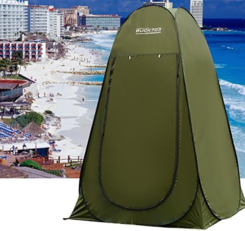 Buck703 Removable One-touch Shower Tent C01 Camping Shower Fishing