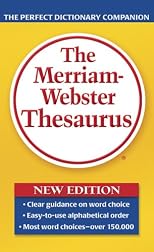 The Merriam-webster Thesaurus