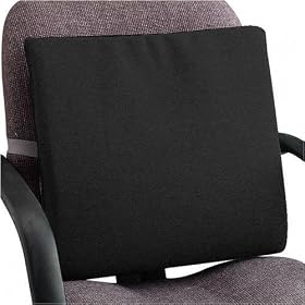 CUSHION,SEAT BCK,CMFT,BK by Bookcases