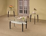 3pc Coffee Table and Cappuccino Finish