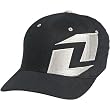 One Industries Sherman Youth Flexfit Sportswear Hat w/ Free B&F Heart Sticker Bundle - Jet Black