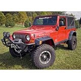 Rugged Ridge 11630.10 Durable Black ABS Plastic Stainless Hardware All-Terrain Fender... by Rugged Ridge